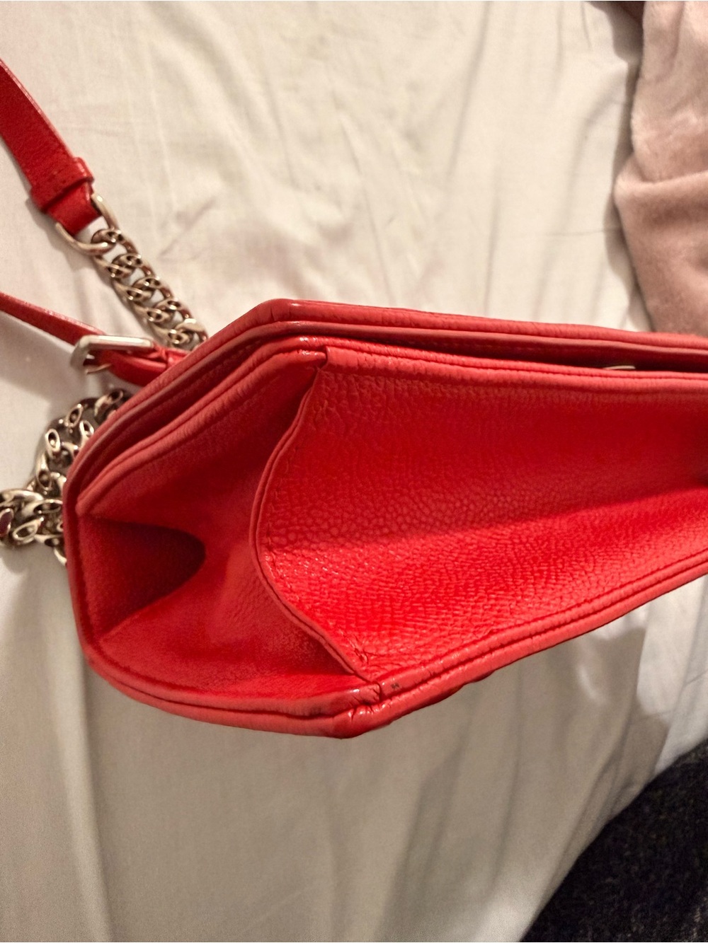 Dior Diorama Red Leather Purse - Picture 10 of 15